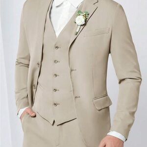 Men's Tan Suit Blazer